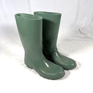Hunter Women's Rubber Boots 10 Green Knee High